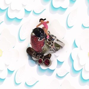 SOLD JUICY COUTURE RED ROBIN ROBBIN CHARM YJRU5142